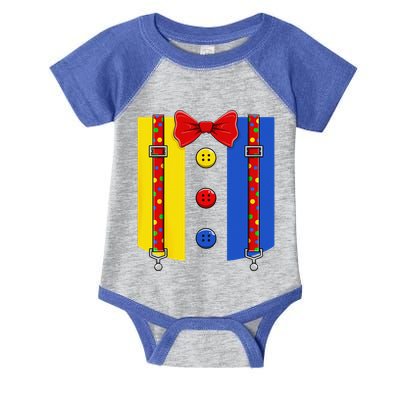 Clown Costume Halloween Circus Matching Infant Baby Jersey Bodysuit