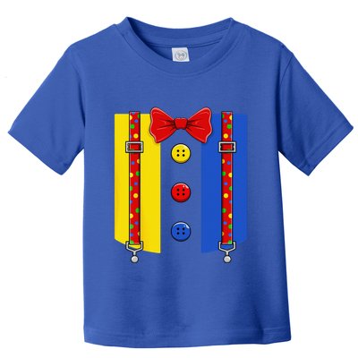 Clown Costume Halloween Circus Matching Toddler T-Shirt