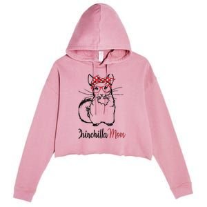 Chinchilla Crop Fleece Hoodie