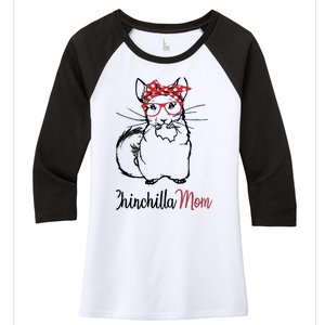 Chinchilla Women's Tri-Blend 3/4-Sleeve Raglan Shirt