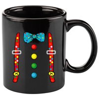 Clown Costume Halloween Funny Circus Clown DIY Costume 11oz C Handle Ceramic Mug