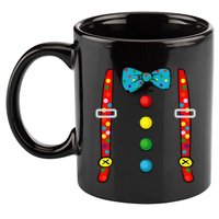 Clown Costume Halloween Funny Circus Clown DIY Costume 11oz C Handle Ceramic Mug