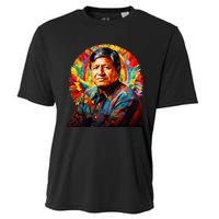 Cesar Chavez Hispanic Heritage Month Cooling Performance Crew T-Shirt