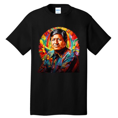 Cesar Chavez Hispanic Heritage Month Tall T-Shirt