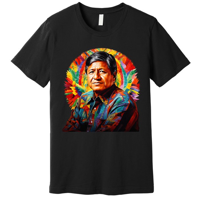 Cesar Chavez Hispanic Heritage Month Premium T-Shirt