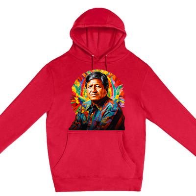 Cesar Chavez Hispanic Heritage Month Premium Pullover Hoodie