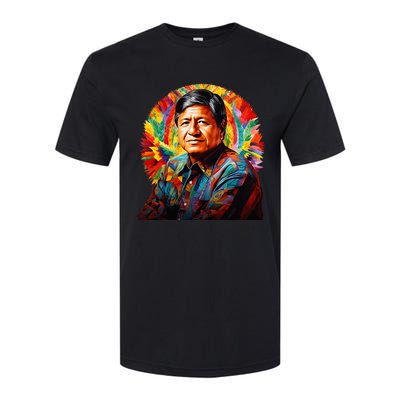 Cesar Chavez Hispanic Heritage Month Softstyle CVC T-Shirt