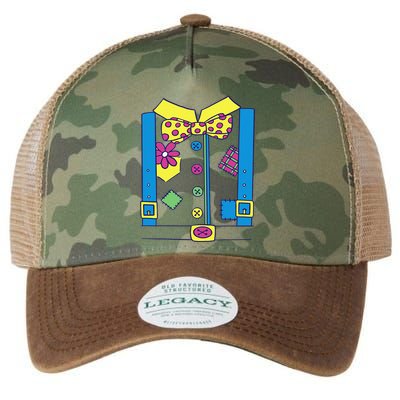 Clown Circus Halloween Clown Costume Legacy Tie Dye Trucker Hat