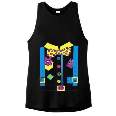 Clown Circus Halloween Clown Costume Ladies PosiCharge Tri-Blend Wicking Tank