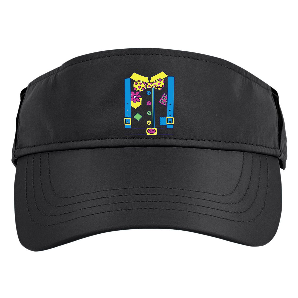 Clown Circus Halloween Clown Costume Adult Drive Performance Visor