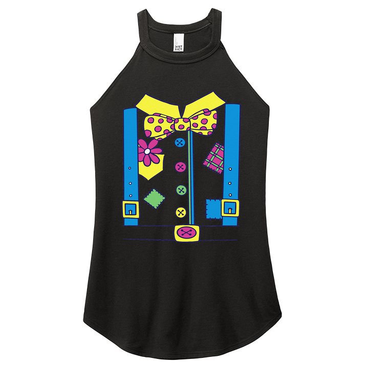 Clown Circus Halloween Clown Costume Women's Perfect Tri Rocker Tank