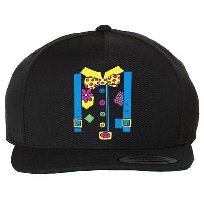 Clown Circus Halloween Clown Costume Wool Snapback Cap