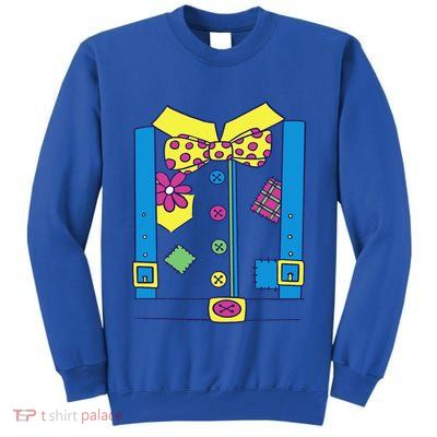 Clown Circus Halloween Clown Costume Tall Sweatshirt