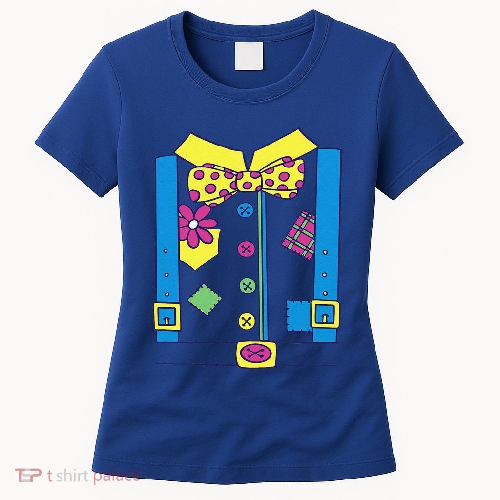 Clown Circus Halloween Clown Costume Womens T-Shirt