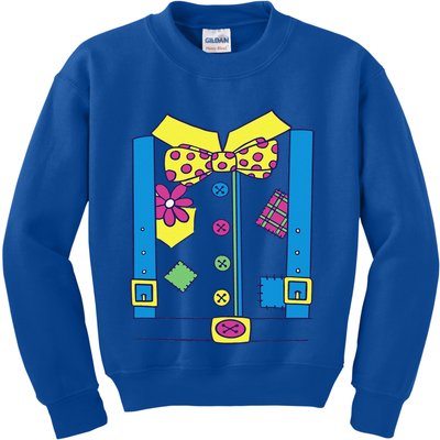 Clown Circus Halloween Clown Costume Kids Sweatshirt