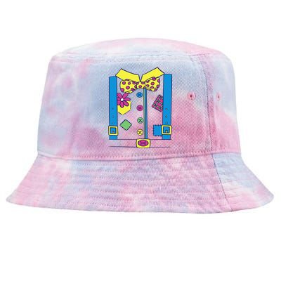 Clown Circus Halloween Clown Costume Tie-Dyed Bucket Hat