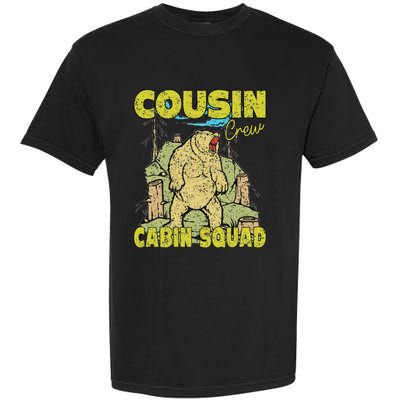 Cousin Crew Hiking Cabin Squad 2024 Summer Camping Mountain Garment-Dyed Heavyweight T-Shirt