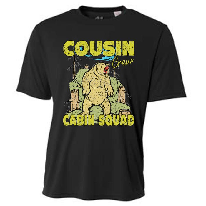 Cousin Crew Hiking Cabin Squad 2024 Summer Camping Mountain Cooling Performance Crew T-Shirt