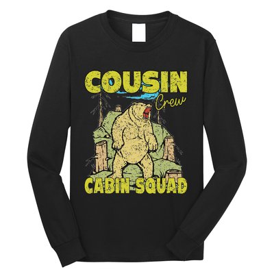 Cousin Crew Hiking Cabin Squad 2024 Summer Camping Mountain Long Sleeve Shirt