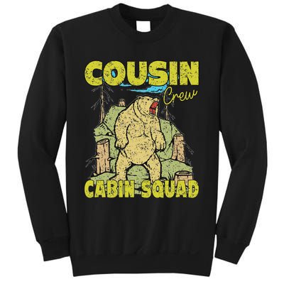 Cousin Crew Hiking Cabin Squad 2024 Summer Camping Mountain Sweatshirt