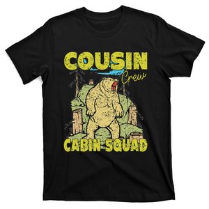 Cousin Crew Hiking Cabin Squad 2024 Summer Camping Mountain T-Shirt