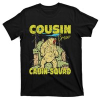 Cousin Crew Hiking Cabin Squad 2024 Summer Camping Mountain T-Shirt