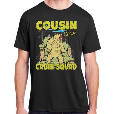 Cousin Crew Hiking Cabin Squad 2024 Summer Camping Mountain Adult ChromaSoft Performance T-Shirt