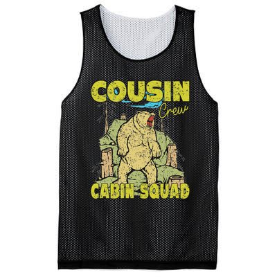 Cousin Crew Hiking Cabin Squad 2024 Summer Camping Mountain Mesh Reversible Basketball Jersey Tank