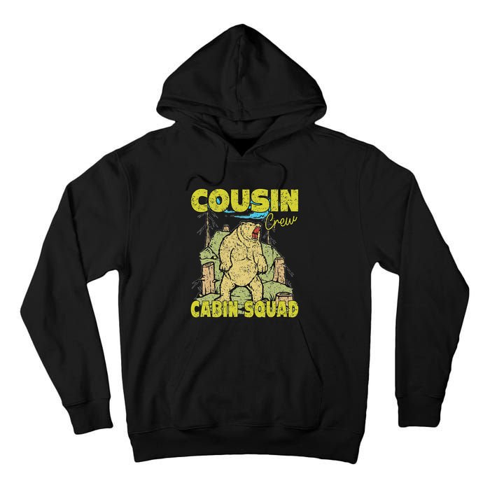 Cousin Crew Hiking Cabin Squad 2024 Summer Camping Mountain Tall Hoodie