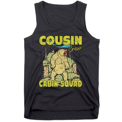 Cousin Crew Hiking Cabin Squad 2024 Summer Camping Mountain Tank Top