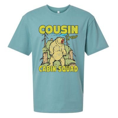 Cousin Crew Hiking Cabin Squad 2024 Summer Camping Mountain Sueded Cloud Jersey T-Shirt