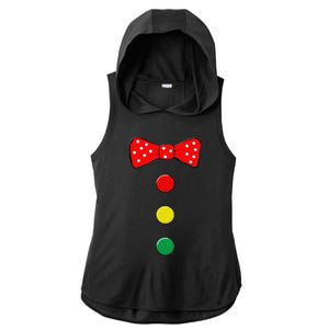 Clown Costume Halloween Funny Circus Clown Matching Family Ladies PosiCharge Tri-Blend Wicking Draft Hoodie Tank