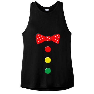 Clown Costume Halloween Funny Circus Clown Matching Family Ladies PosiCharge Tri-Blend Wicking Tank