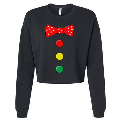 Clown Costume Halloween Funny Circus Clown Matching Family Cropped Pullover Crew