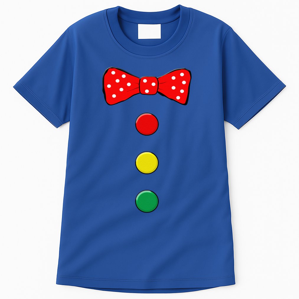 Clown Costume Halloween Funny Circus Clown Matching Family Tall T-Shirt