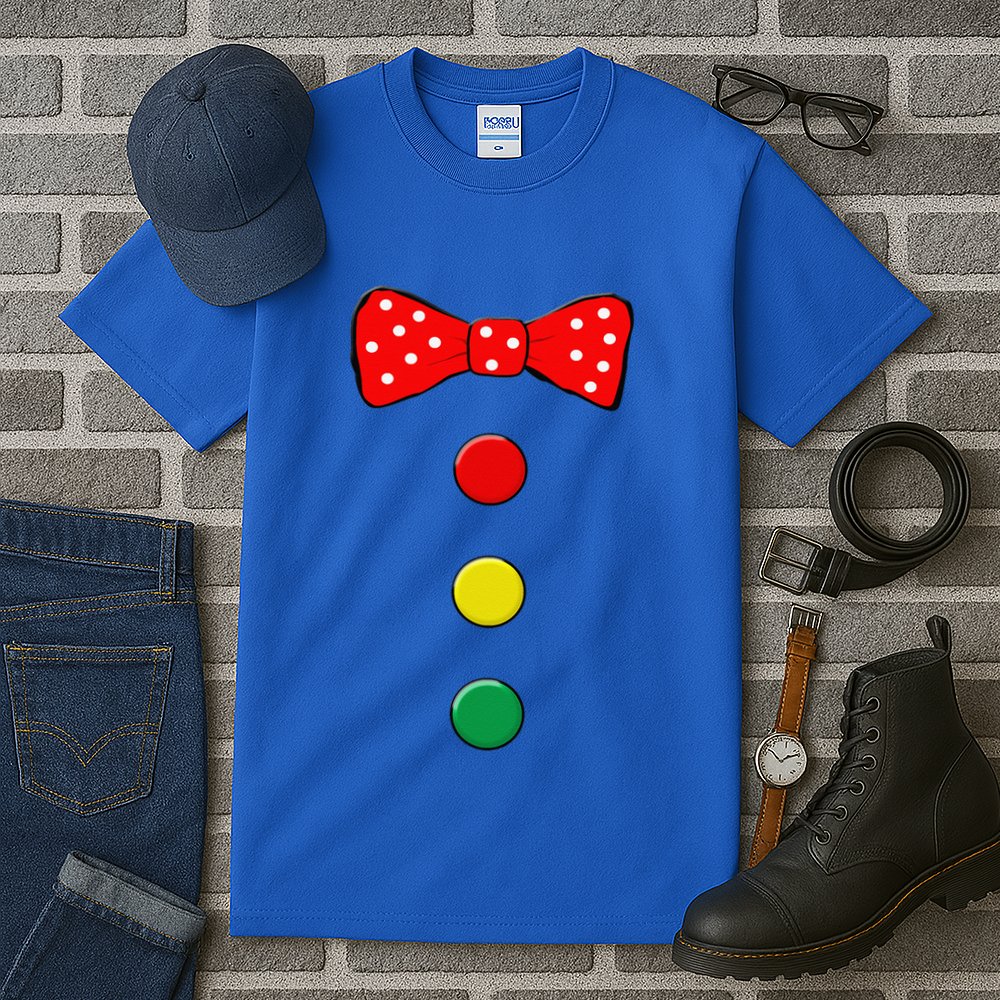 Clown Costume Halloween Funny Circus Clown Matching Family Tall T-Shirt