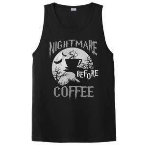 Cute Coffee Halloween Funny Mug Gift PosiCharge Competitor Tank