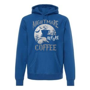 Cute Coffee Halloween Funny Mug Gift Premium Hoodie