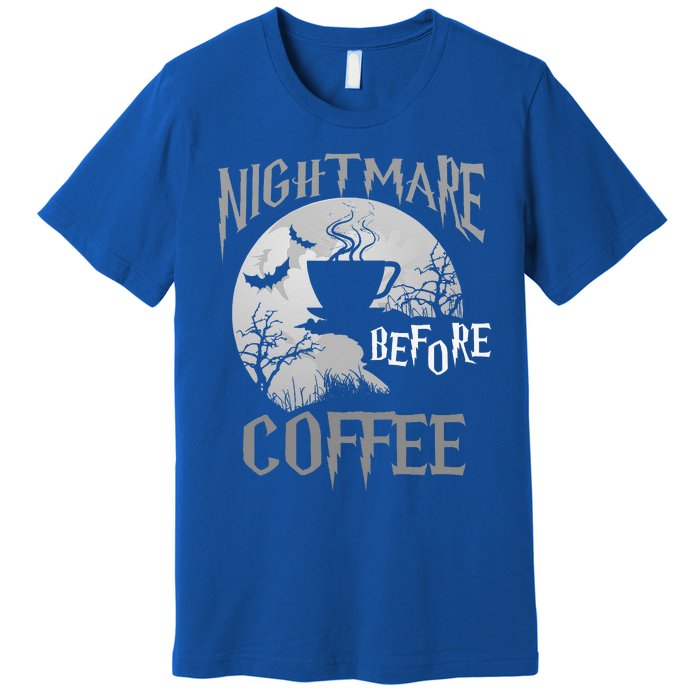 Cute Coffee Halloween Funny Mug Gift Premium T-Shirt