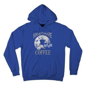 Cute Coffee Halloween Funny Mug Gift Tall Hoodie