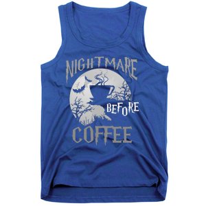 Cute Coffee Halloween Funny Mug Gift Tank Top