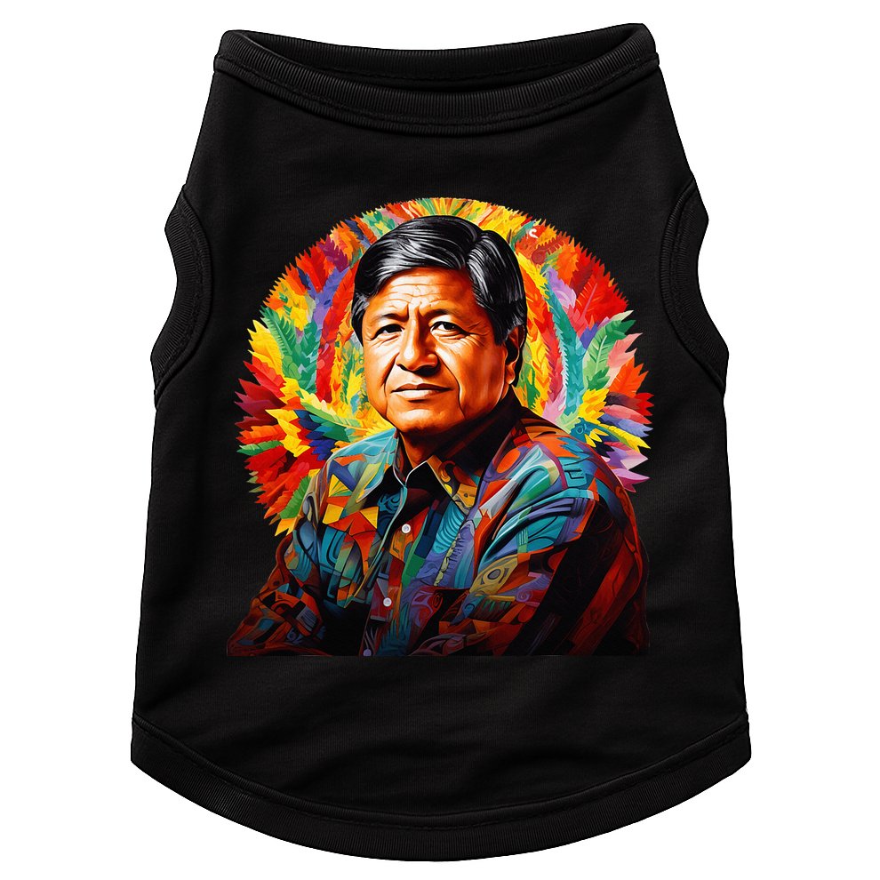 Cesar Chavez Hispanic Heritage Month Doggie Tank