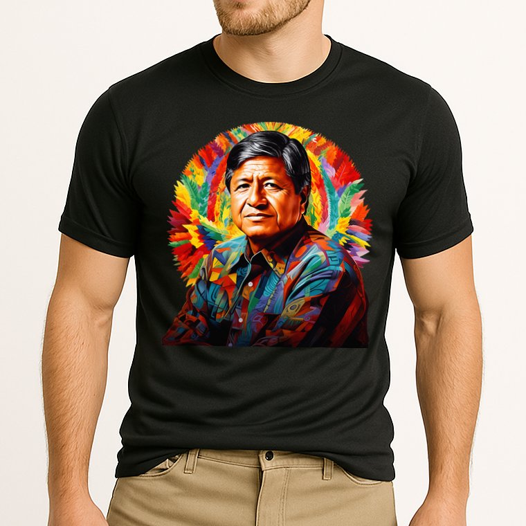 Cesar Chavez Hispanic Heritage Month Cooling Performance Crew T-Shirt