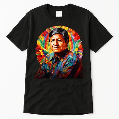 Cesar Chavez Hispanic Heritage Month Tall T-Shirt