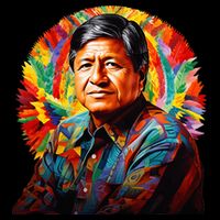 Cesar Chavez Hispanic Heritage Month Button