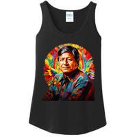 Cesar Chavez Hispanic Heritage Month Ladies Essential Tank