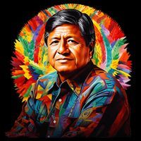 Cesar Chavez Hispanic Heritage Month Flatbill Hat