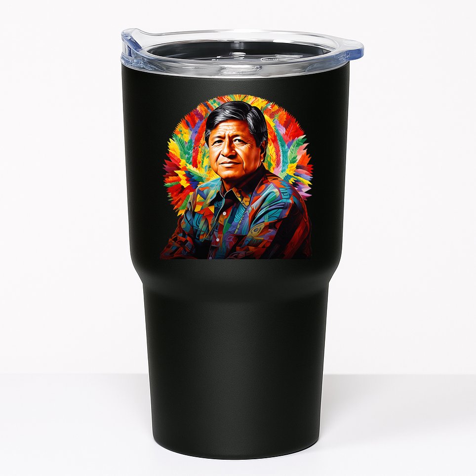Cesar Chavez Hispanic Heritage Month Tumbler