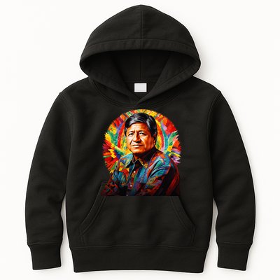 Cesar Chavez Hispanic Heritage Month Kids Hoodie