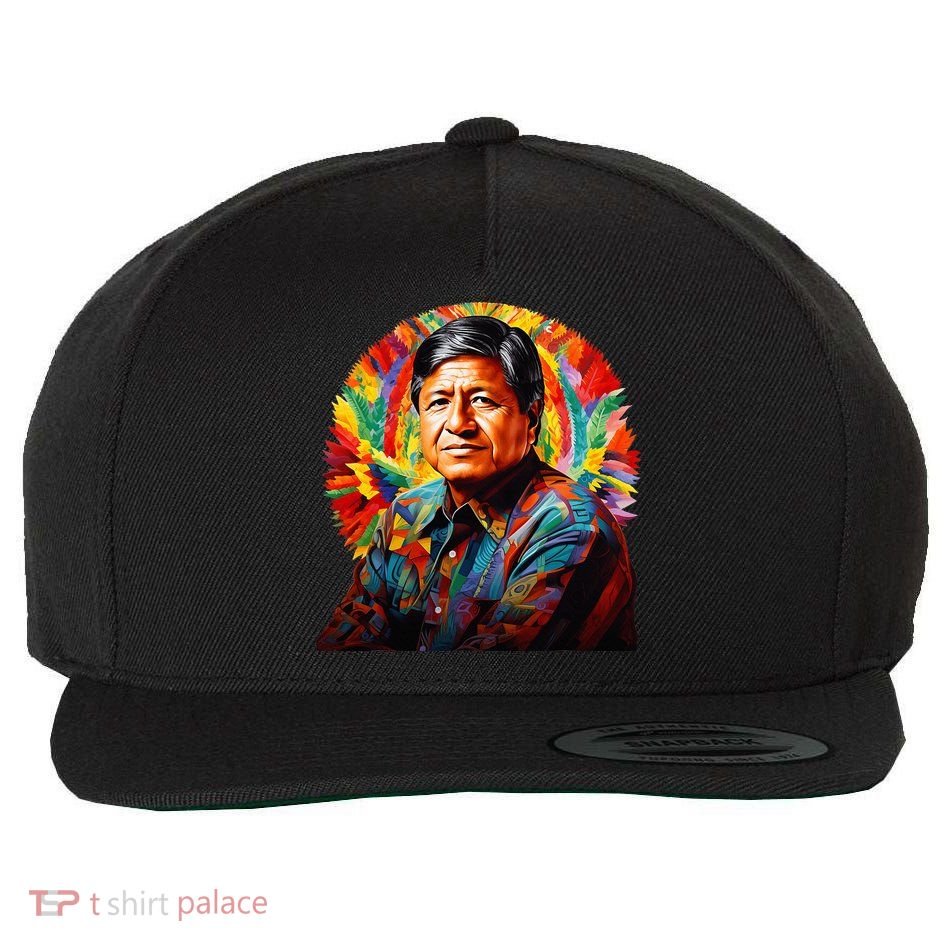 Cesar Chavez Hispanic Heritage Month Wool Snapback Cap